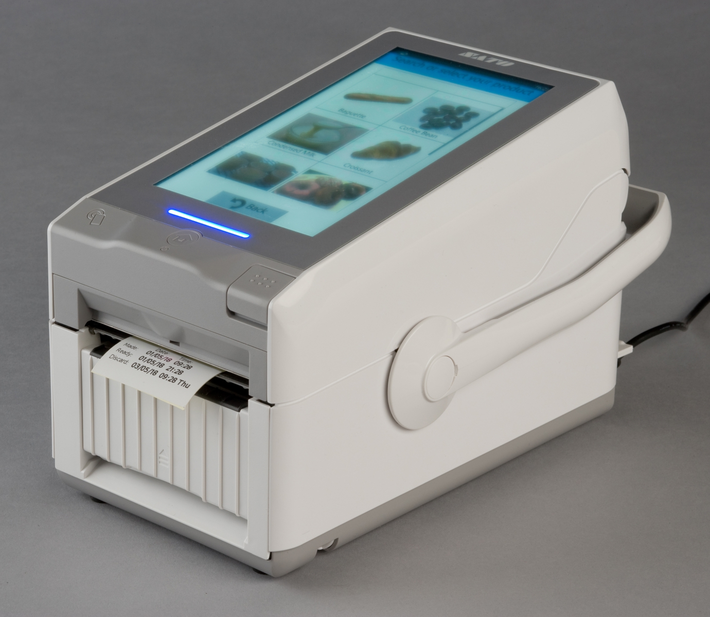 Stampante intelligente SATO usato per garantire igiene, tracciabilità e  rispetto dei protocolli HACCP - Macchine Alimentari